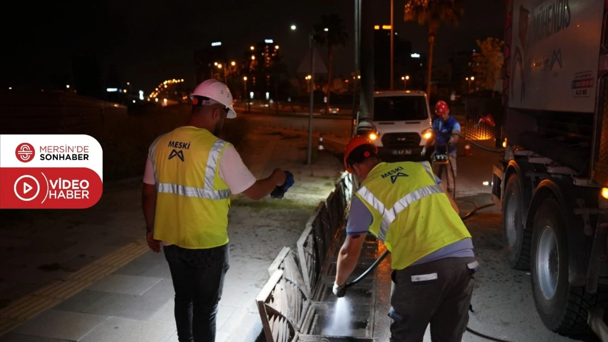 MESKİ&rsquo;DEN KAPSAMLI YAĞMUR SUYU HATTI, IZGARA VE MENFEZ TEMİZLİĞİ 
