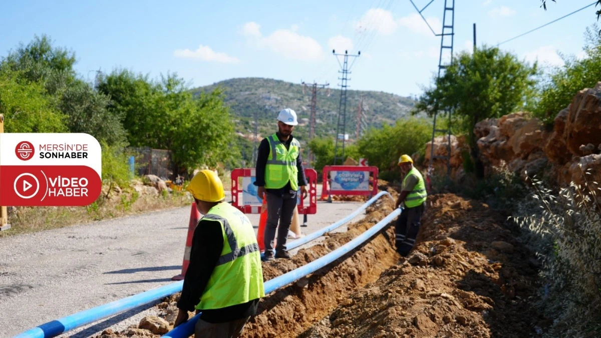 MESKİ&rsquo;DEN SİLİFKE&rsquo;NİN KIRSAL MAHALLELERİNE İ&Ccedil;ME SUYU YATIRIMI