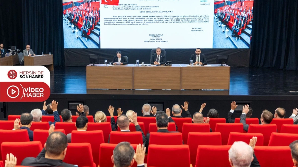 MESKİ’NİN KASIM AYI OLAĞAN GENEL KURUL TOPLANTISI 1. BİRLEŞİMİ YAPILDI