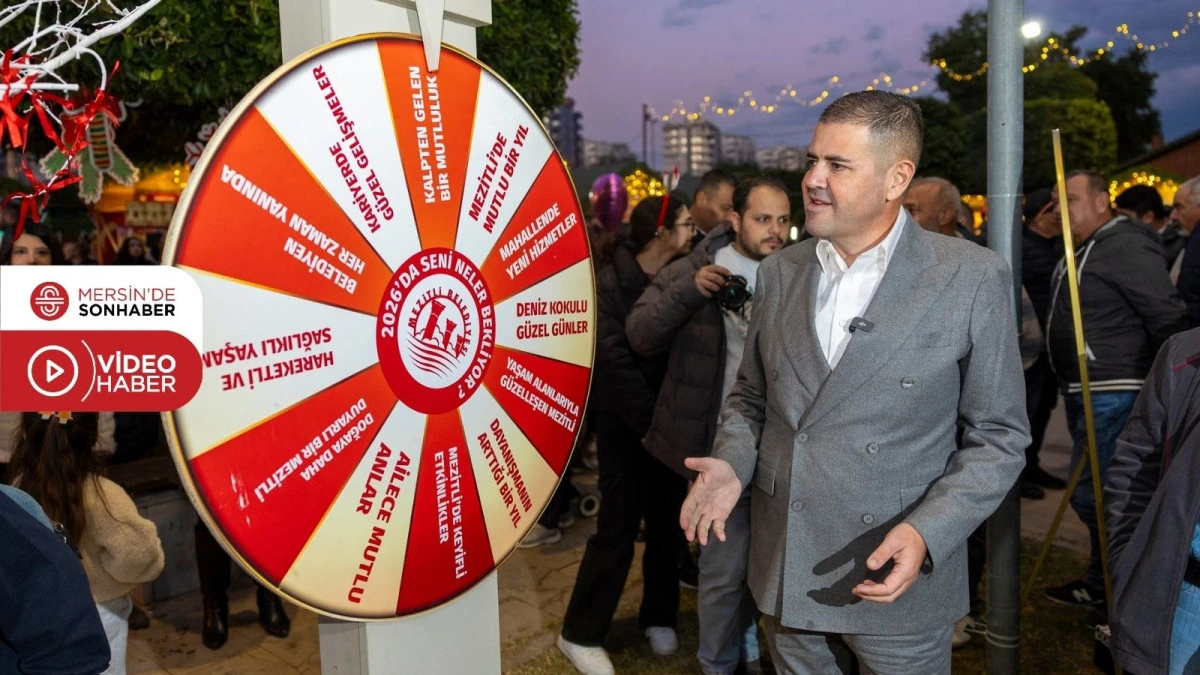 MEZİTLİ BELEDİYESİ YILBAŞI PAZARI B&Uuml;Y&Uuml;K BİR COŞKUYLA A&Ccedil;ILDI 