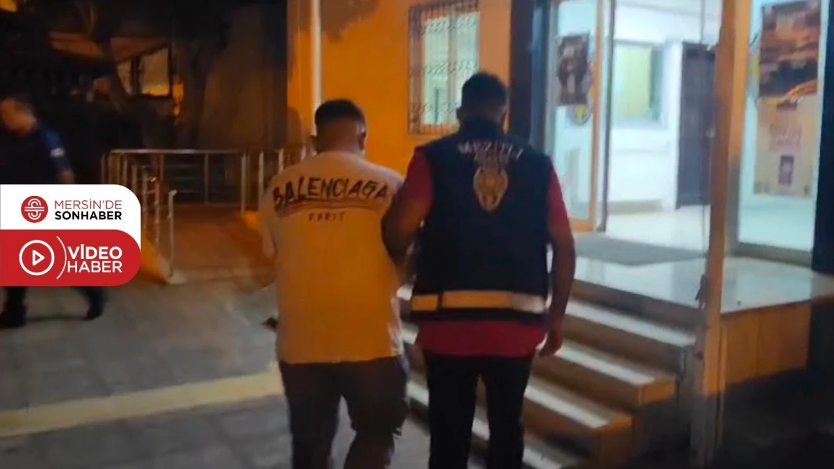 MEZİTLİ&rsquo;DE PARK HALİNDEKİ ARACIN CAMINI KIRDIĞI İDDİA EDİLEN Ş&Uuml;PHELİ YAKALANDI