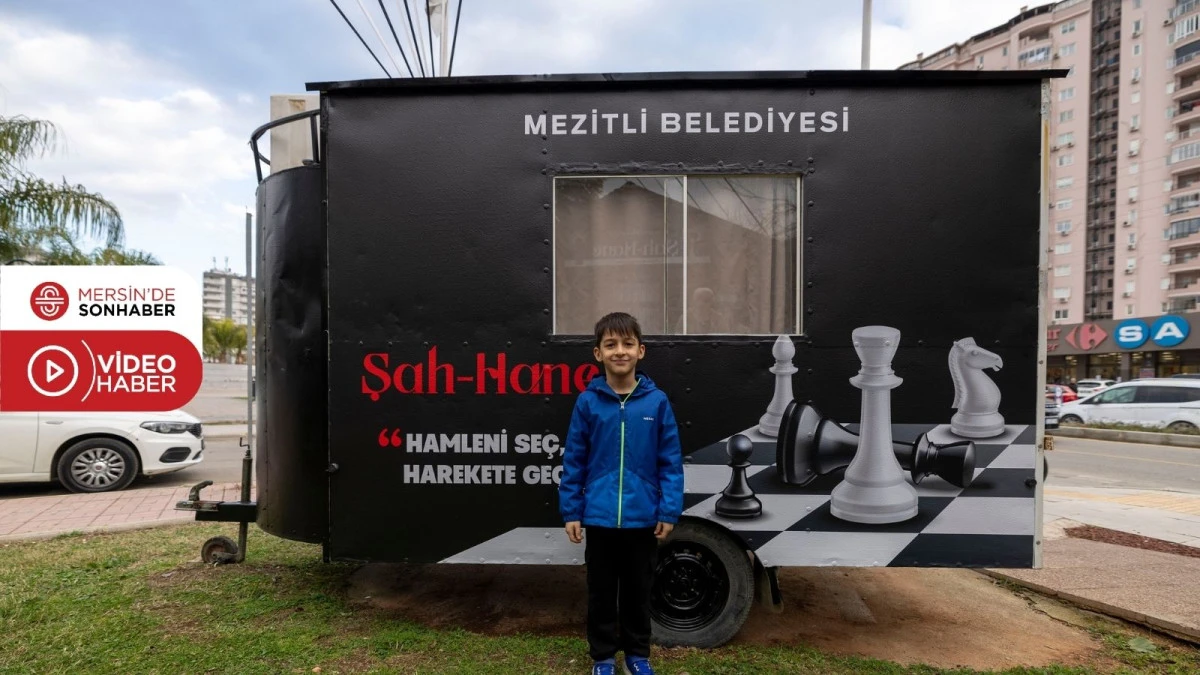 MEZİTLİ’DE ŞAH-HANE SATRANÇ EVİNE YOĞUN İLGİ