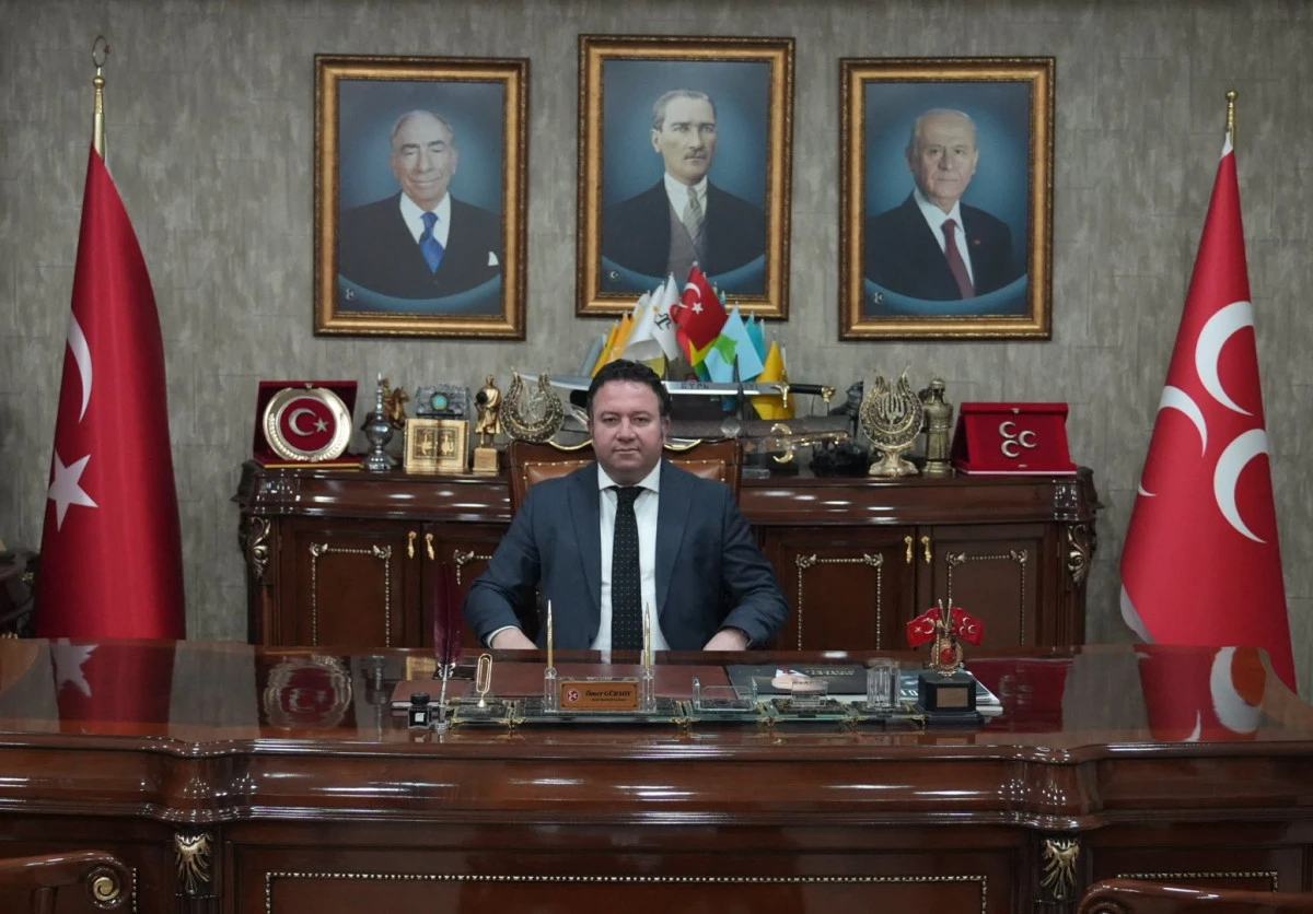 MHP MERSİN İL BAŞKANLIĞI&rsquo;NDAN TARSUS&rsquo;TAKİ OLAYLA İLGİLİ A&Ccedil;IKLAMA