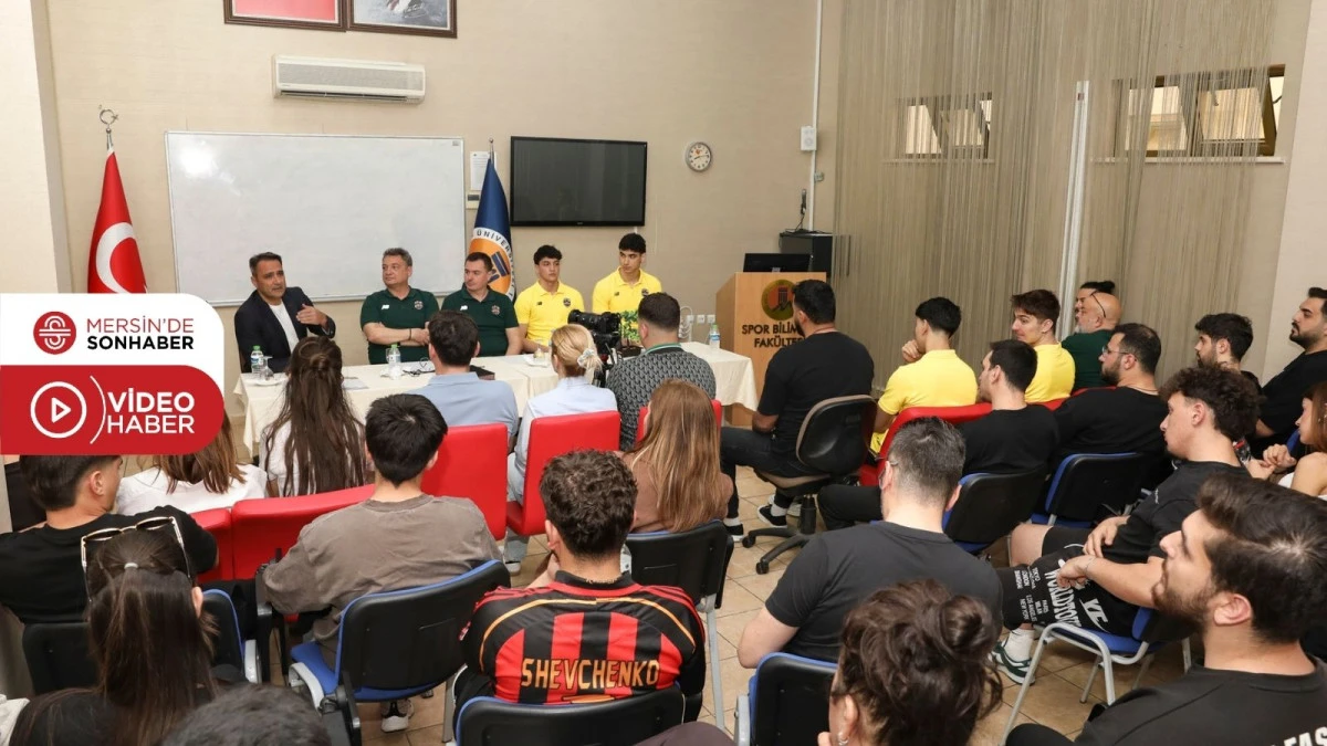MSK İLE BASKETBOL ALTYAPISININ GELECEĞİ MERSİN &Uuml;NİVERSİTESİ&rsquo;NDE KONUŞULDU 