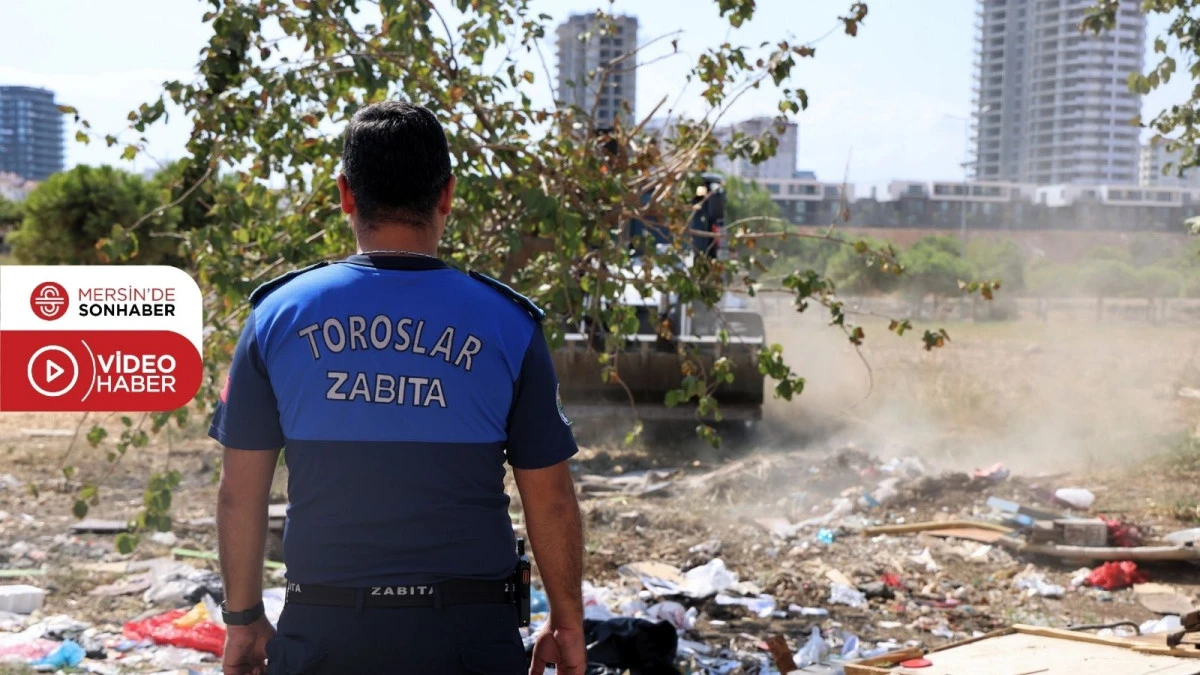 MÜFTÜ DERESİ YÜRÜYÜŞ YOLUNDA İŞGALE SON: TOROSLAR BELEDİYESİNDEN DÜZENLEME
