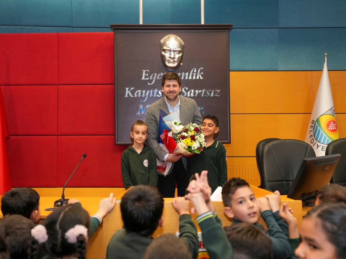 MUSA BENGİ İLKOKULU &Ouml;ĞRENCİLERİNDEN TARSUS BELEDİYESİ&rsquo;NE ZİYARET