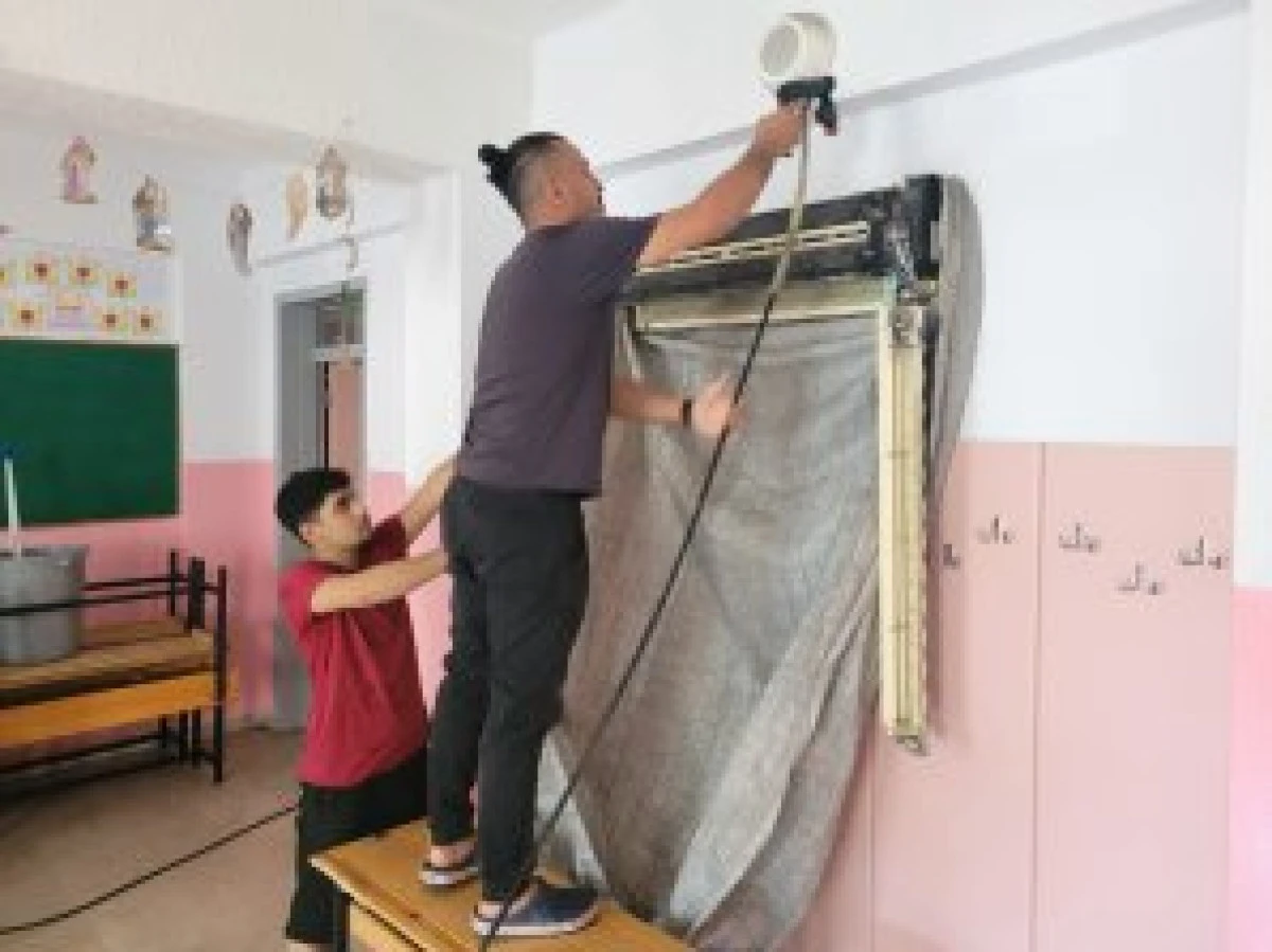 OKULLARDA YENİ EĞİTİM &Ouml;ĞRETİM YILI HAZIRLIKLARI S&Uuml;R&Uuml;YOR
