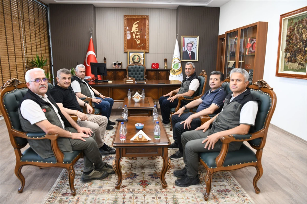 ORMAN GENEL M&Uuml;D&Uuml;R YARDIMCISI İBRAHİM Y&Uuml;ZER MERSİN&rsquo;DE İNCELEMELERDE BULUNDU