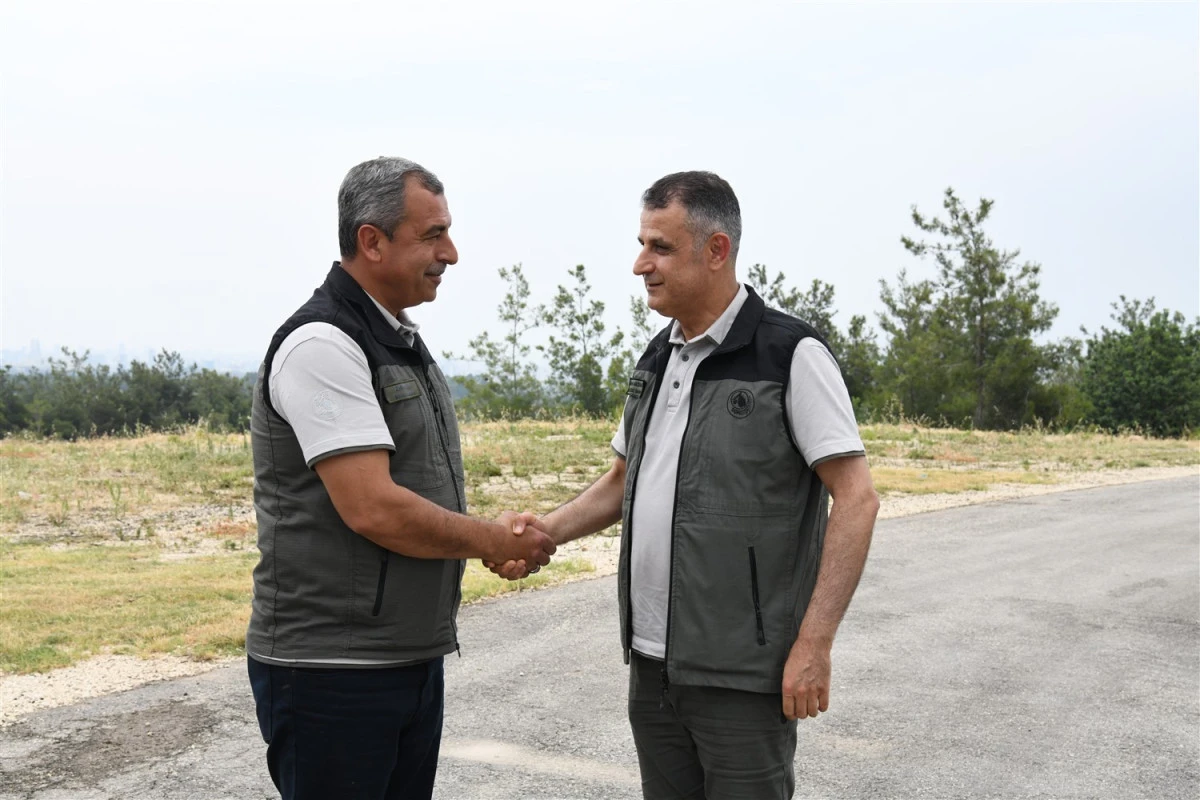 ORMAN GENEL M&Uuml;D&Uuml;R YARDIMCISI KENAN AKDUMAN MERSİN&rsquo;DE İNCELEMELERDE BULUNDU
