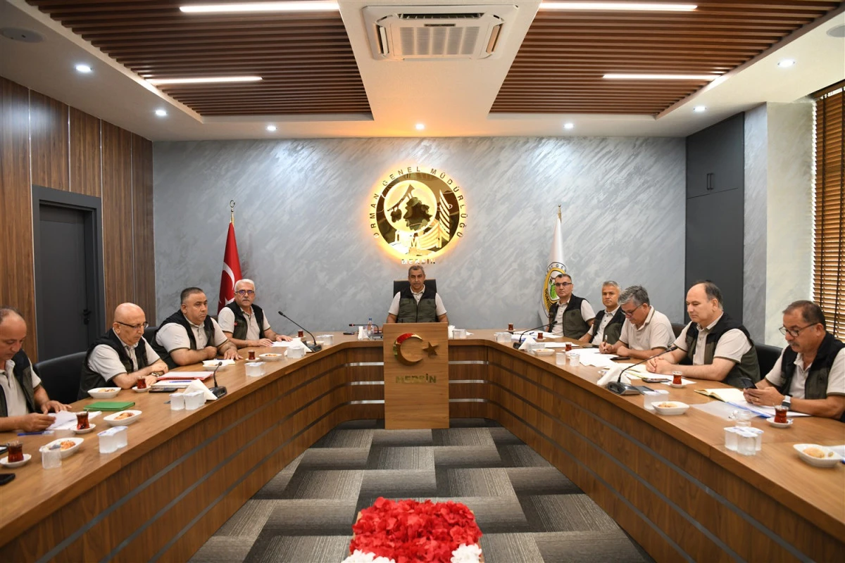 ORMAN GENEL M&Uuml;D&Uuml;RL&Uuml;Ğ&Uuml; AYLIK DEĞERLENDİRME TOPLANTISI YAPILDI