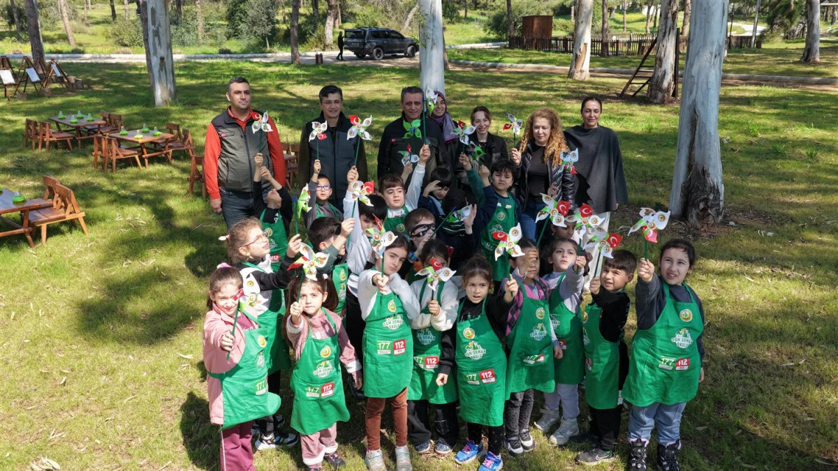 ORMAN OKULU MİNİK &Ouml;ĞRENCİLERİ AĞIRLIYOR