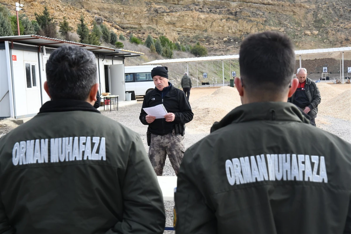 ORMAN PERSONELİNE SİLAH VE ATIŞ EĞİTİMİ VERİLDİ