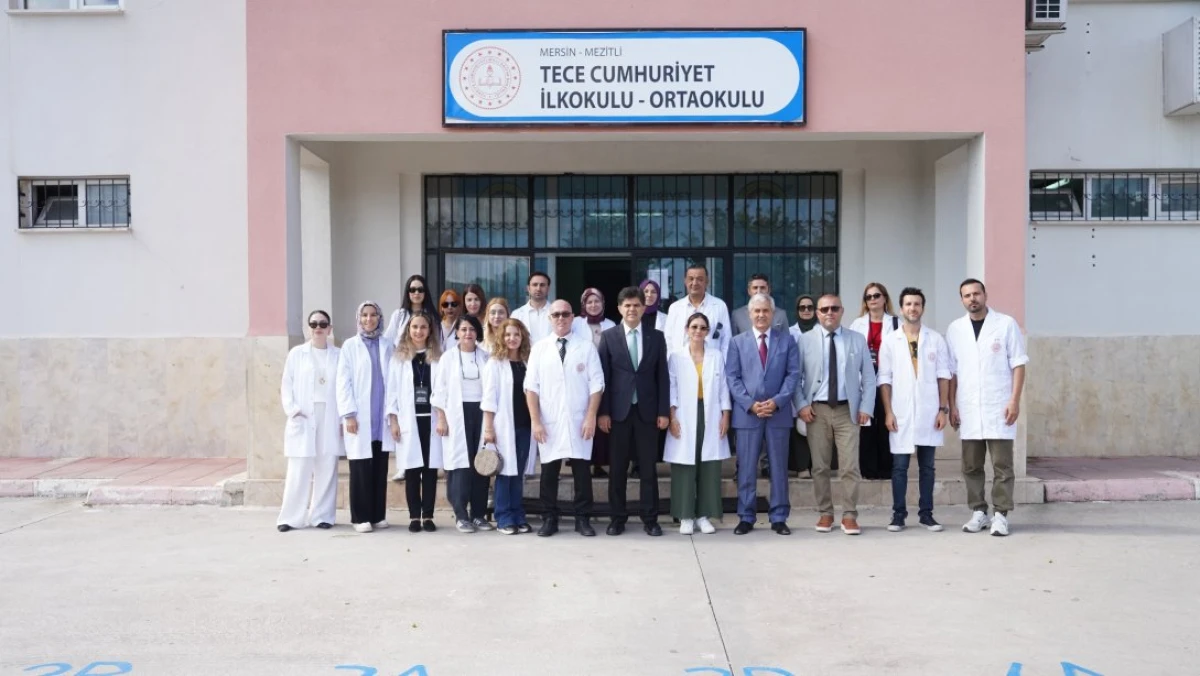 &Ouml;ZDEMİRCİ&rsquo;DEN TECE&rsquo;DEKİ OKULLARA ZİYARET
