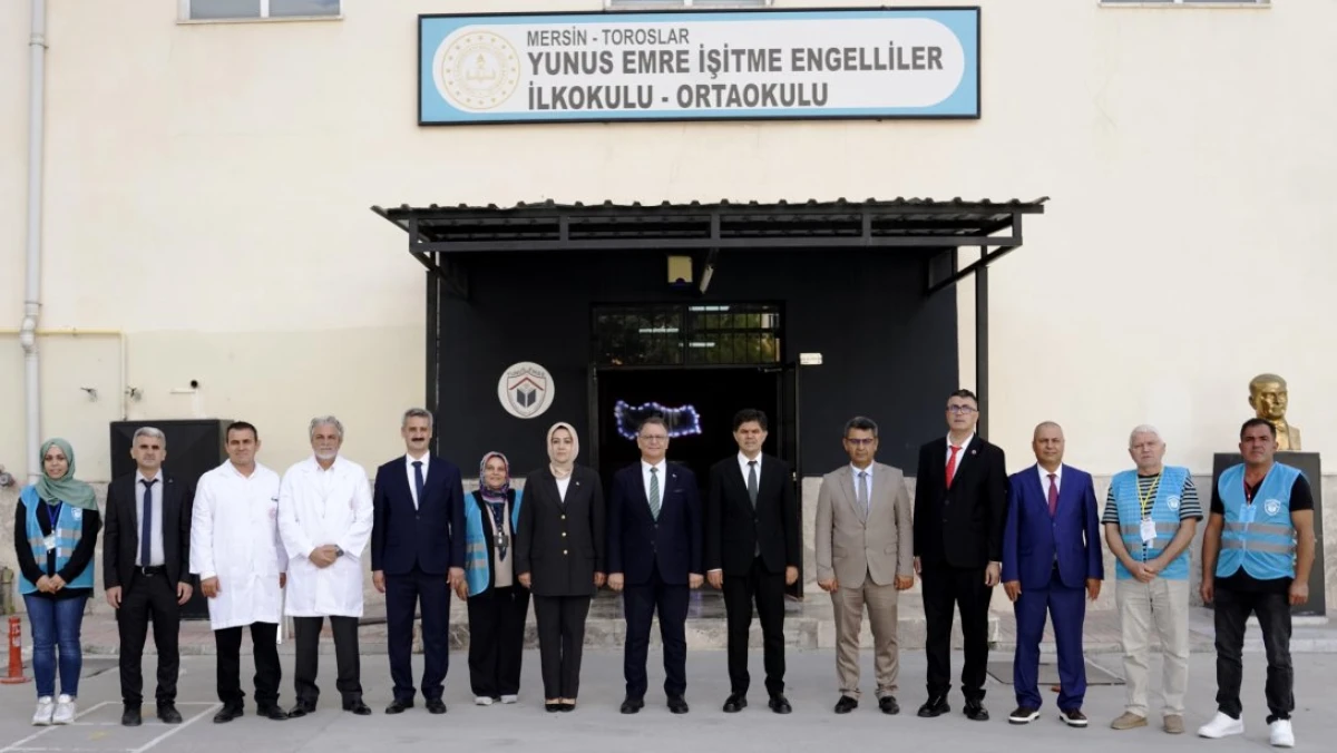 &Ouml;ZEL EĞİTİM GENEL M&Uuml;D&Uuml;R&Uuml; OTRAR&rsquo;DAN TOROSLAR&rsquo;DAKİ OKULA ZİYARET