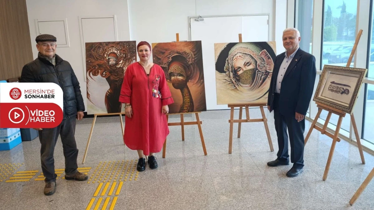 SAĞLIK &Ccedil;ALIŞANLARINA SANATLA TEŞEKK&Uuml;R: ULUSLARARASI KARMA SERGİ YOĞUN İLGİ G&Ouml;RD&Uuml;