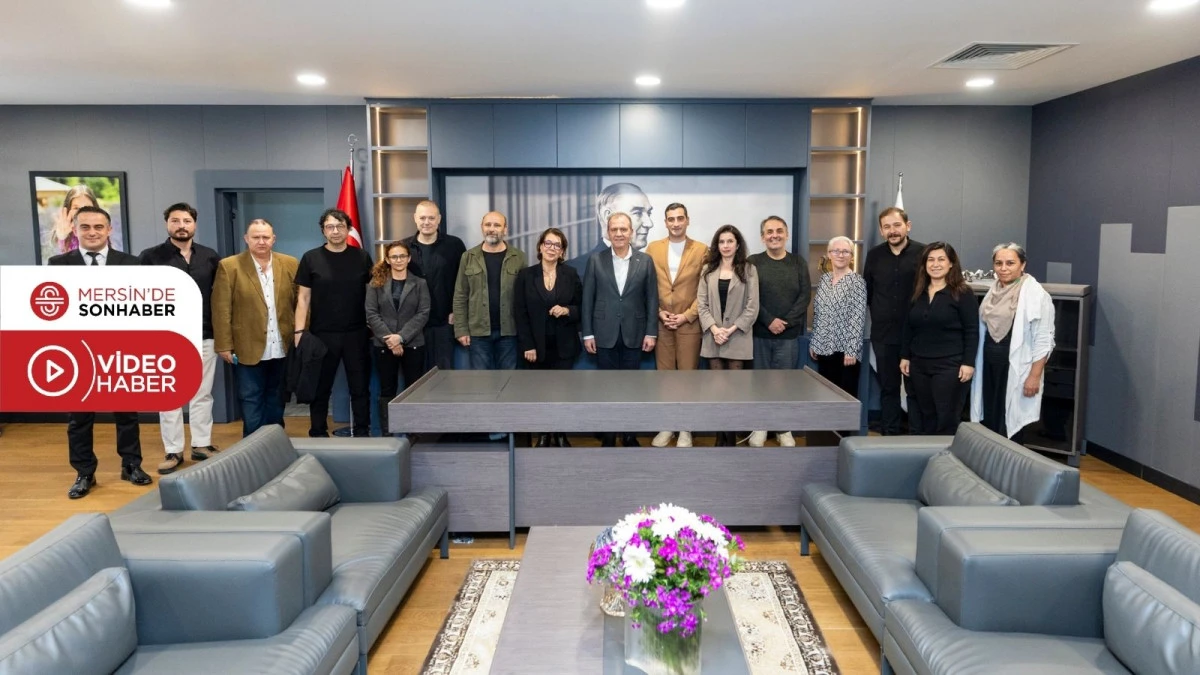 ŞEHİR TİYATROLARI GENEL SANAT Y&Ouml;NETMENLERİNDEN BAŞKAN SE&Ccedil;ER&rsquo;E ZİYARET