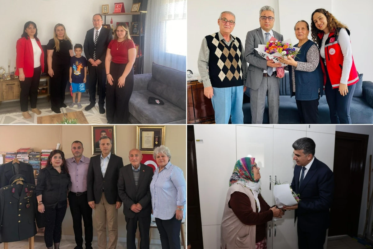 ŞEHİT VE GAZİ ANNELERİNE ANNELER G&Uuml;N&Uuml; ZİYARETİ