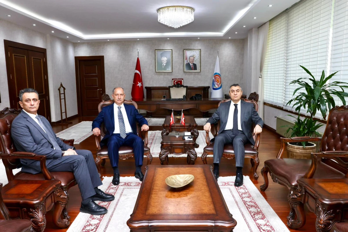 TARIM VE ORMAN BAKAN YARDIMCISI ABDULKADİR POLAT, VALİ ATİLLA TOROS’U ZİYARET ETTİ