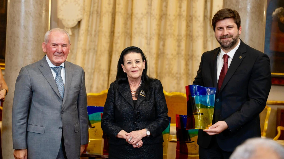 TARSUS BELEDİYE BAŞKANI MALTA CUMHURBAŞKANI TARAFINDAN ONURLANDIRILDI