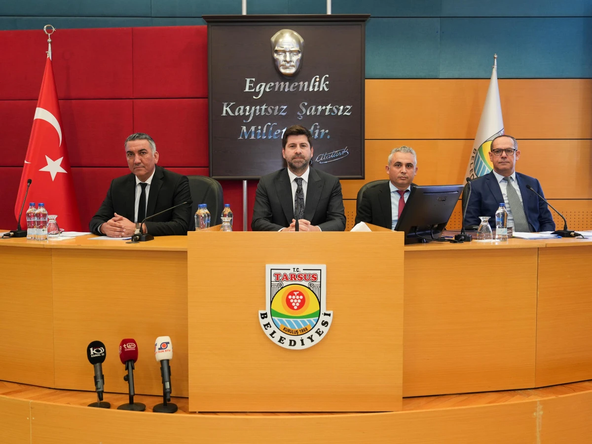TARSUS BELEDİYE MECLİSİ EKİM AYI OLAĞAN TOPLANTISI GER&Ccedil;EKLEŞTİRİLDİ