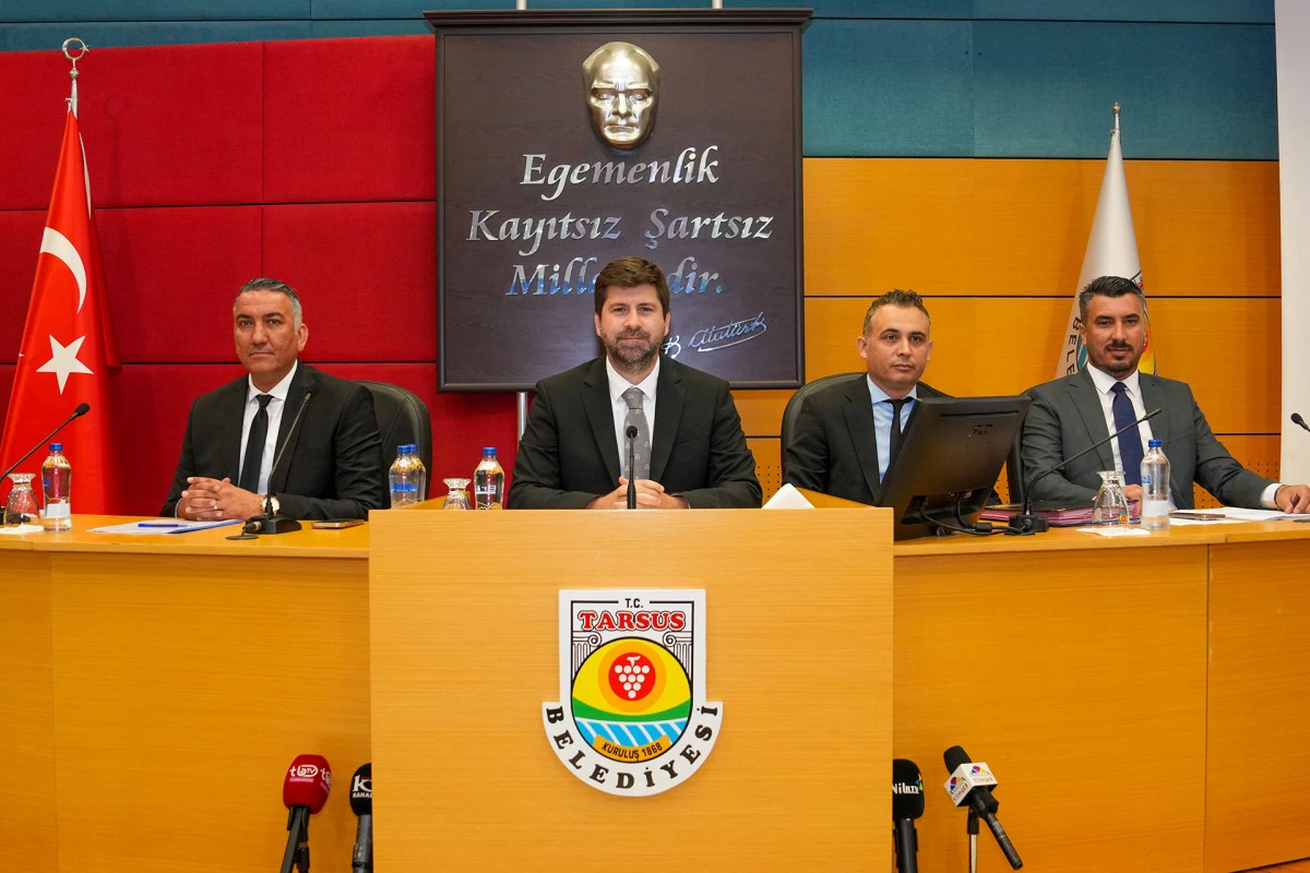 TARSUS BELEDİYESİ AĞUSTOS AYI OLAĞAN MECLİS TOPLANTISI GERÇEKLEŞTİ