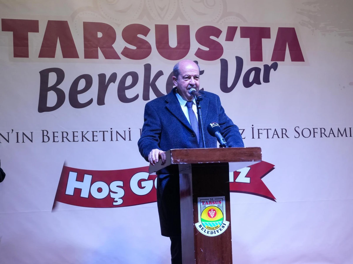 TARSUS BELEDİYESİ İFTAR SOFRASINDA KARDEŞLİK BULUŞMASI 