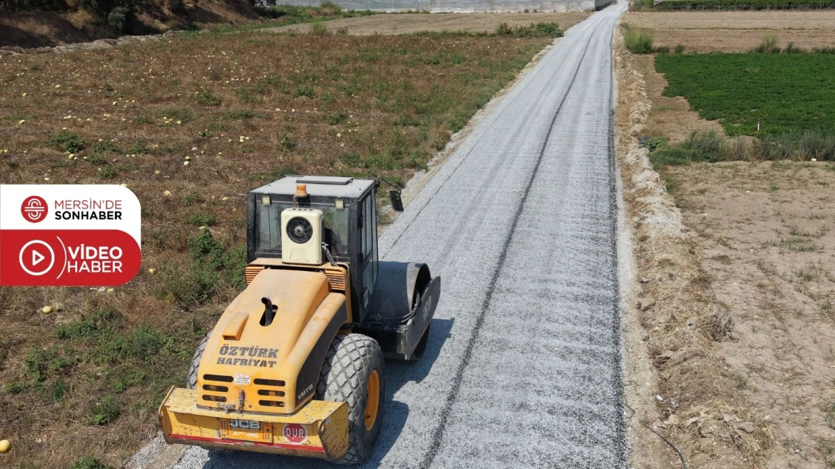 TARSUS BELEDİYESİ, KULAK MAHALLESİ&rsquo;NDE 40 YILLIK YOL SORUNUNU &Ccedil;&Ouml;Z&Uuml;ME KAVUŞTURDU
