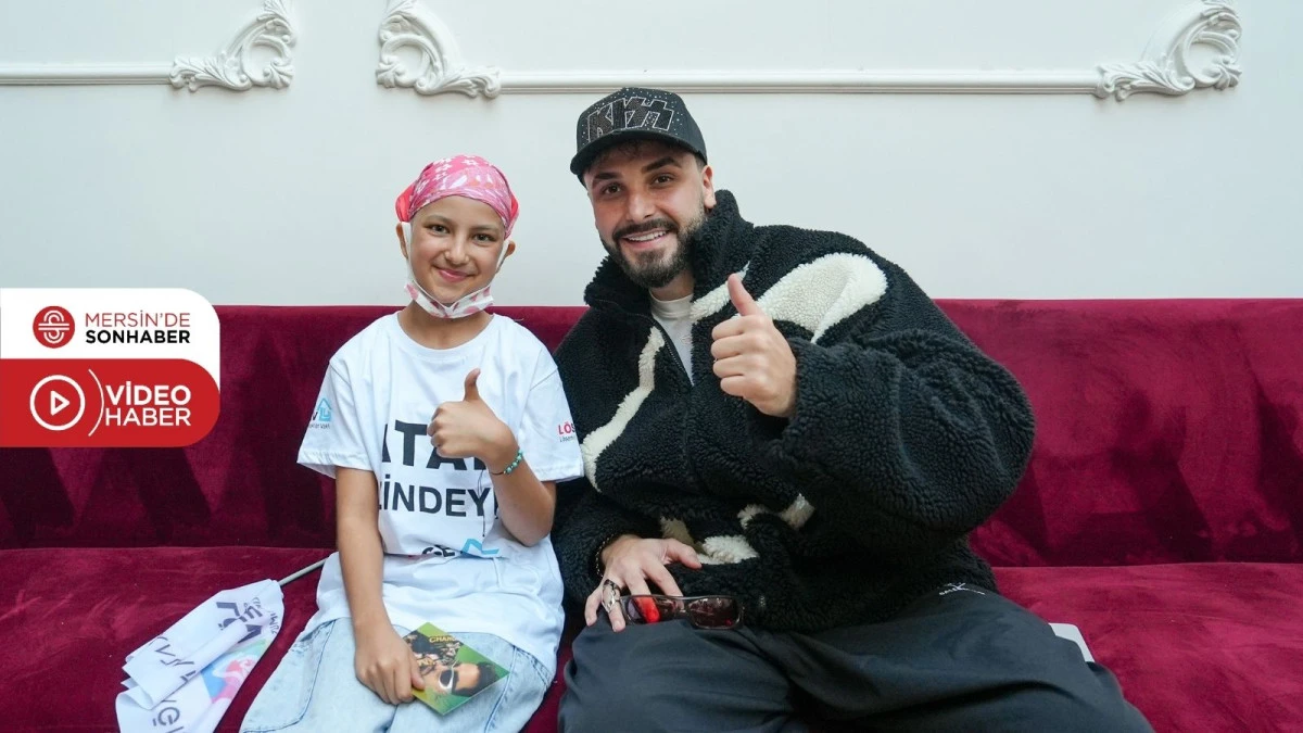 TARSUS BELEDİYESİ, ÜNLÜ RAPÇİ SEFO İLE KÜÇÜK HAYRANINI BİR ARAYA GETİRDİ