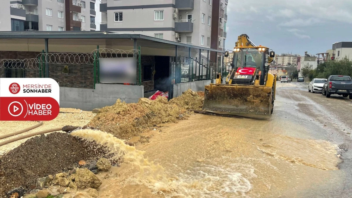 TARSUS BELEDİYESİ&rsquo;NDEN YAĞIŞLARA  KOORDİNELİ M&Uuml;DAHALE
