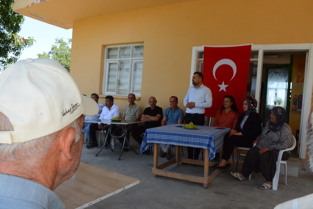 TARSUS CHP’DEN KIRSAL MAHALLE ZİYARETLERİ
