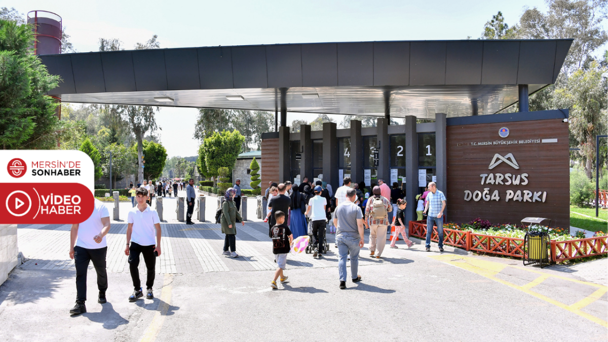 TARSUS DOĞA PARKI VE GENÇLİK KAMPI, BAYRAMDA ZİYARETÇİ AKININA UĞRADI