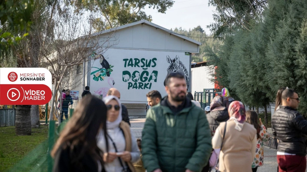 TARSUS DOĞA PARKI YARIYIL TATİLİNDE ZİYARET&Ccedil;İ AKININA UĞRADI