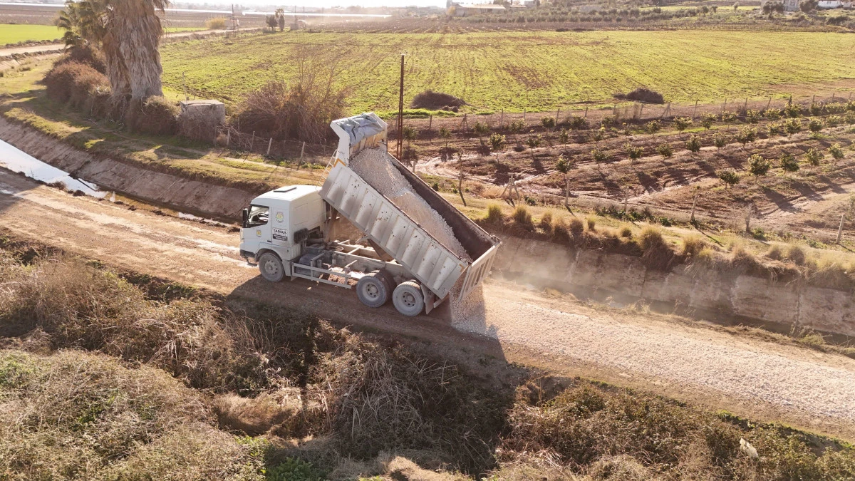 TARSUS DOĞA PARKI&rsquo;NA GİDEN YOL YENİLENDİ