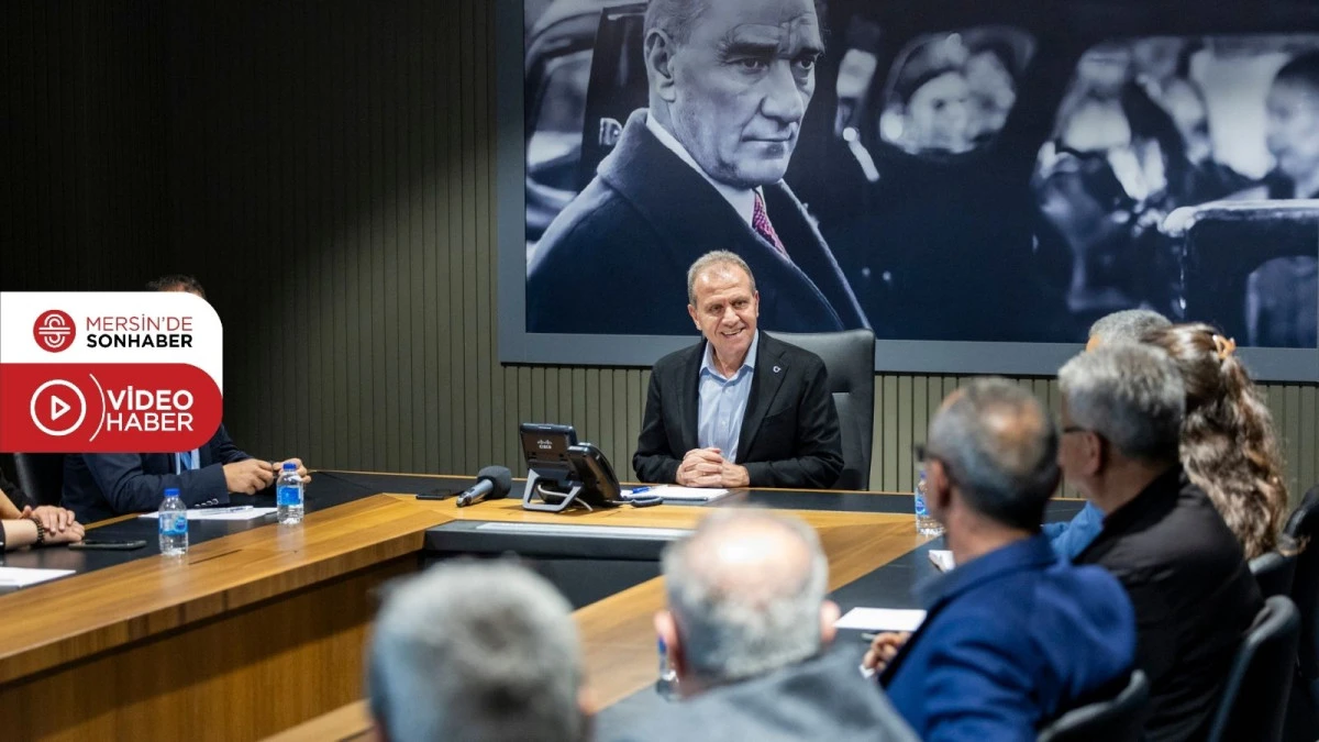 TARSUS MUHTARLAR DERNEĞİ&rsquo;NDEN BAŞKAN SE&Ccedil;ER&rsquo;E ZİYARET