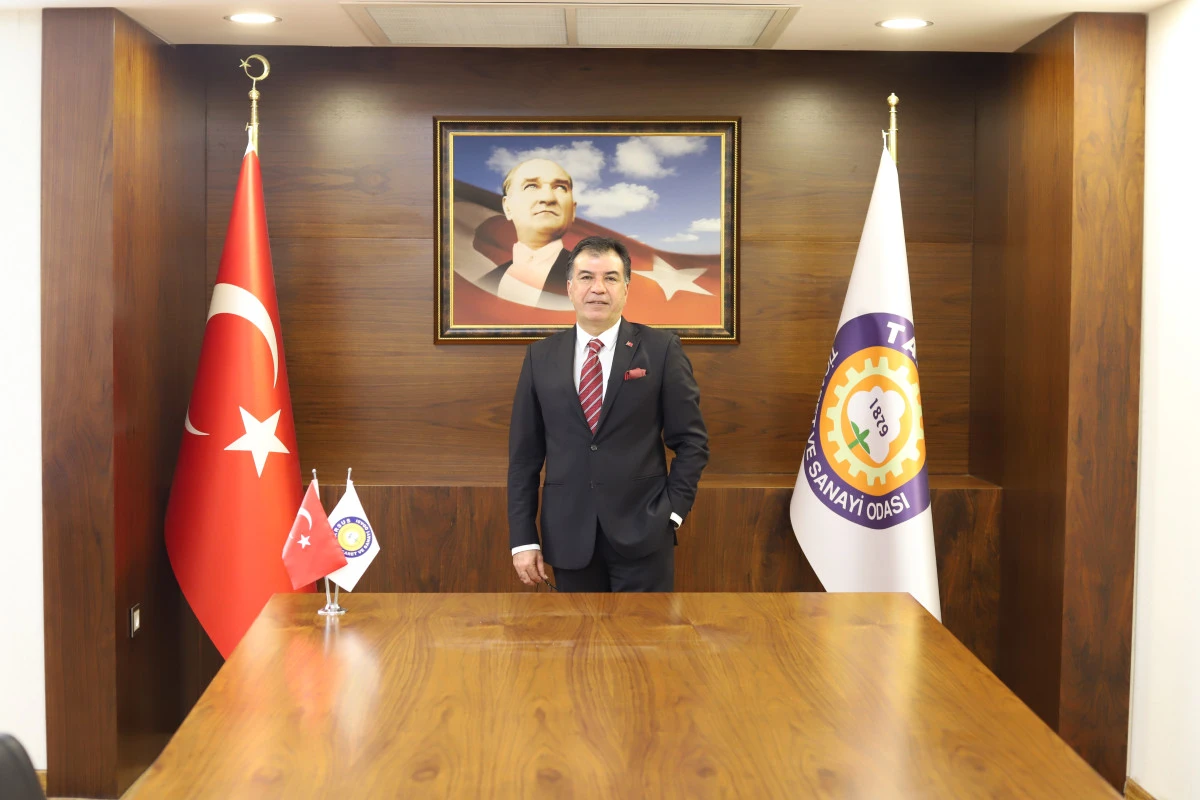 TARSUS TİCARET VE SANAYİ ODASI BAŞKANI’NDAN 14 MAYIS DÜNYA ÇİFTÇİLER GÜNÜ MESAJI