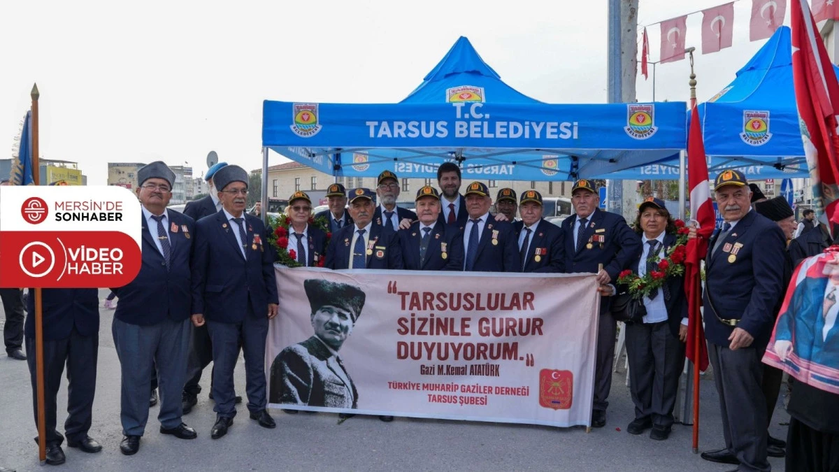TARSUS&rsquo;TA 17 MART COŞKUSU: ATAT&Uuml;RK&rsquo;&Uuml;N GELİŞİNİN 103. YILI KUTLANDI