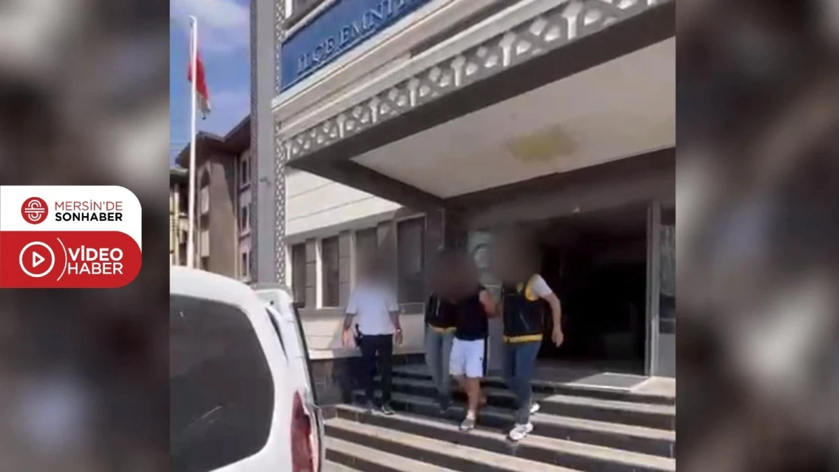 TARSUS&rsquo;TA 4 AYRI DOSYADAN ARANAN Ş&Uuml;PHELİ YAKALANDI