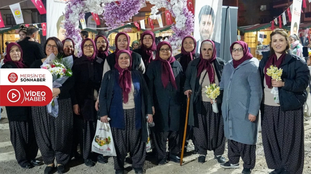 TARSUS&rsquo;TA 8 MART ETKİNLİKLERİ &Uuml;&Ccedil; G&Uuml;N BOYUNCA DEVAM ETTİ 