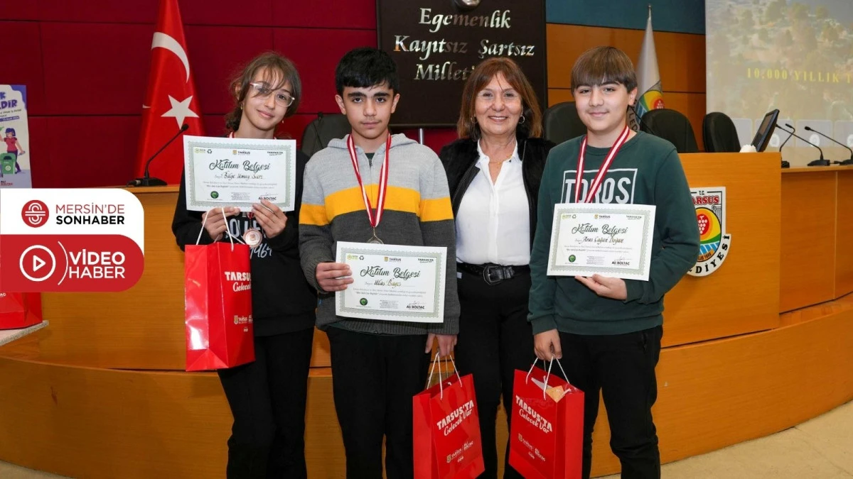 TARSUS&rsquo;TA &Ccedil;OCUKLARDAN SIFIR ATIK MESAJI: HER ATIK &Ccedil;&Ouml;P DEĞİLDİR