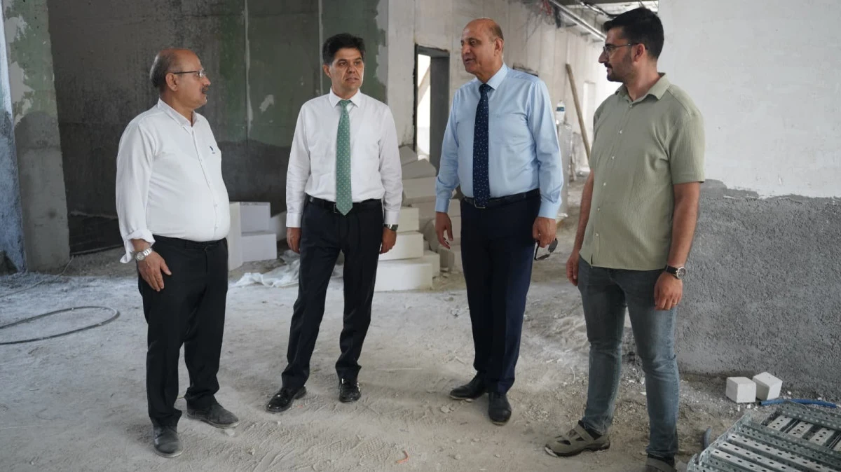 TARSUS&rsquo;TA EĞİTİM YATIRIMLARINA YERİNDE İNCELEME