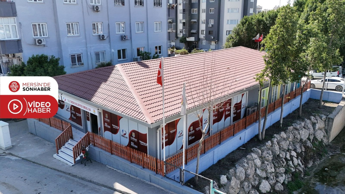 TARSUS’TA EMEKLİ EVİ HİZMETE AÇILDI