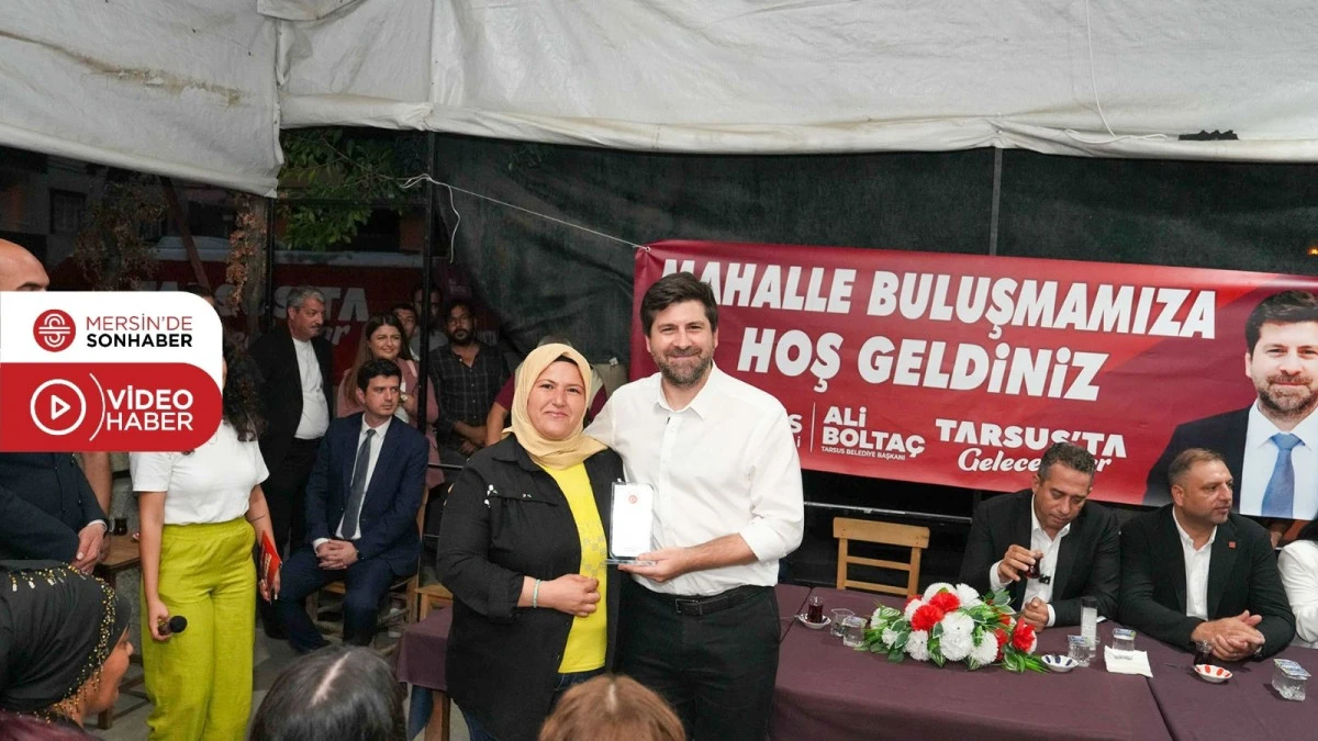 TARSUS’TA HALK BULUŞMASI