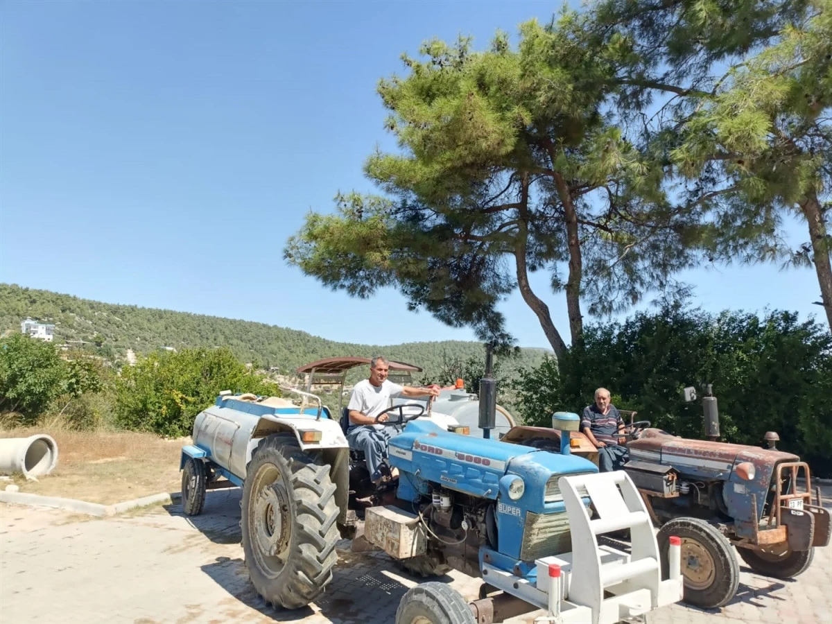 TARSUS&rsquo;TA ORMAN YANGINLARINA KARŞI TANKERLER HAZIR BEKLETİLİYOR