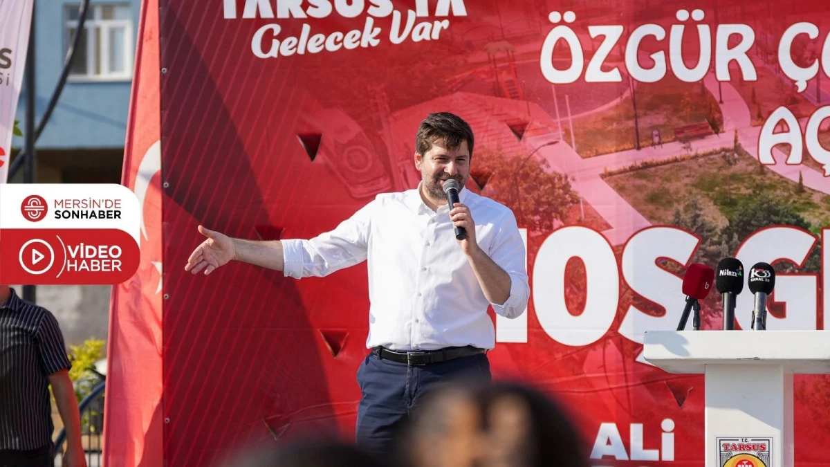 TARSUS’TA ‘ÖZGÜR ÇOCUK PARKI’ AÇILDI