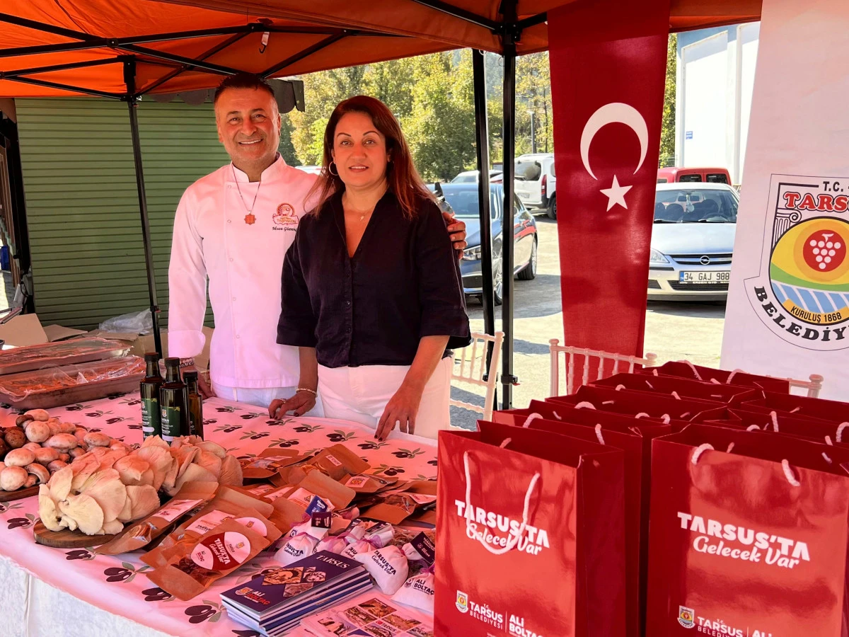 TARSUS&rsquo;UN TARIMSAL DEĞERLERİ ULUS LEZZET ROTASI FESTİVALİ&rsquo;NDE TANITILDI