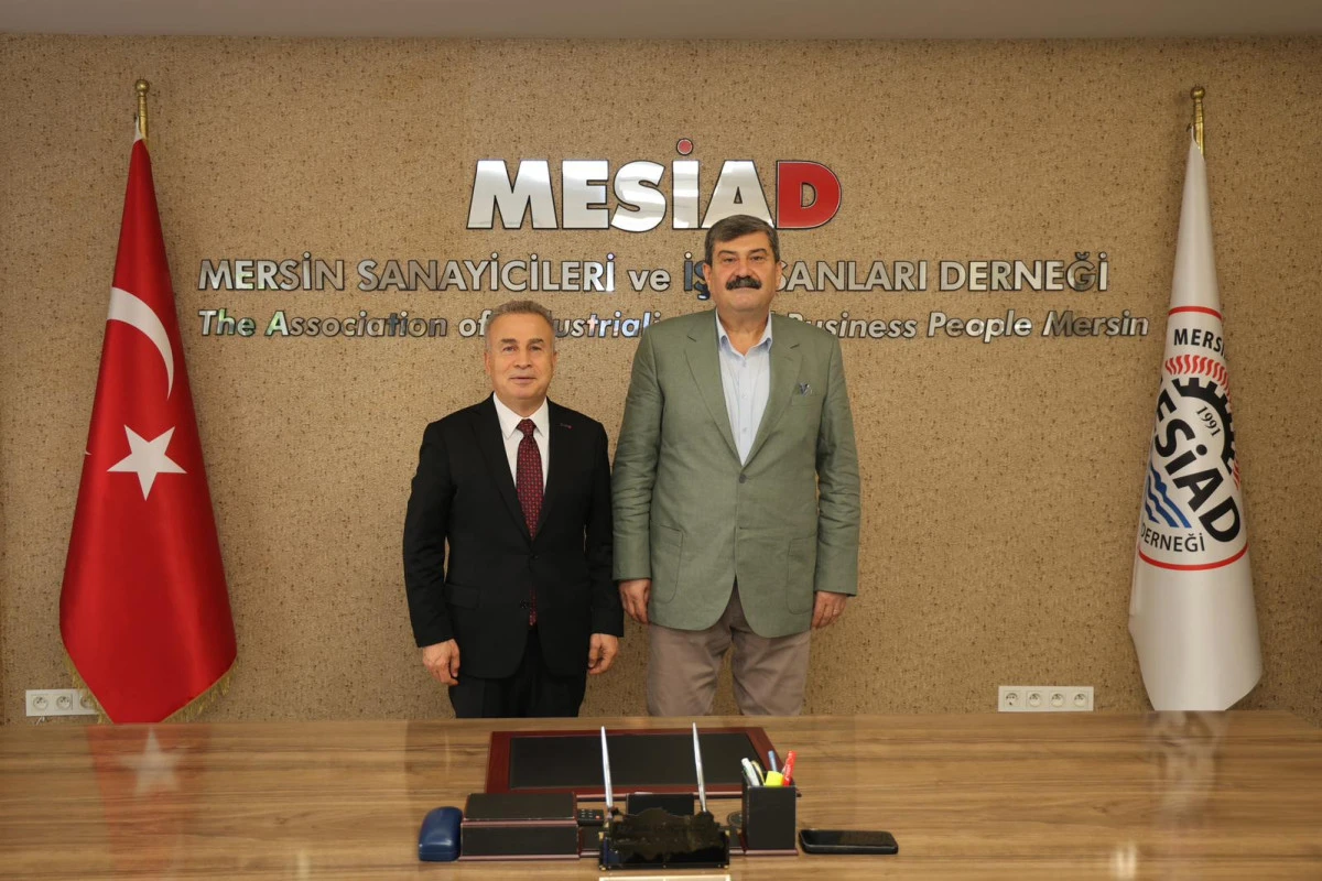 TOROSLAR BELEDİYE BAŞKANI ABDURRAHMAN YILDIZ’DAN, MESİAD’A ZİYARET