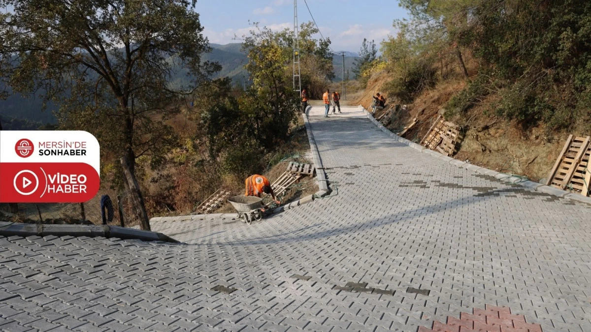 TOROSLAR BELEDİYESİ, YOL VE KALDIRIM ÇALIŞMALARINDA HIZ KESMİYOR