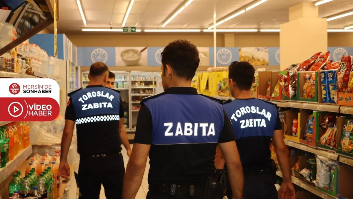 TOROSLAR BELEDİYESİ ZABITA EKİPLERİNDEN KAPSAMLI DENETİM