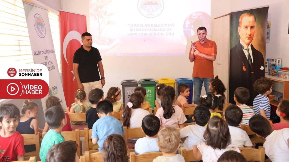 TOROSLAR BELEDİYESİNDEN ÇEVREYE DUYARLI ÖRNEK PROJE: SIFIR ATIK PARKI
