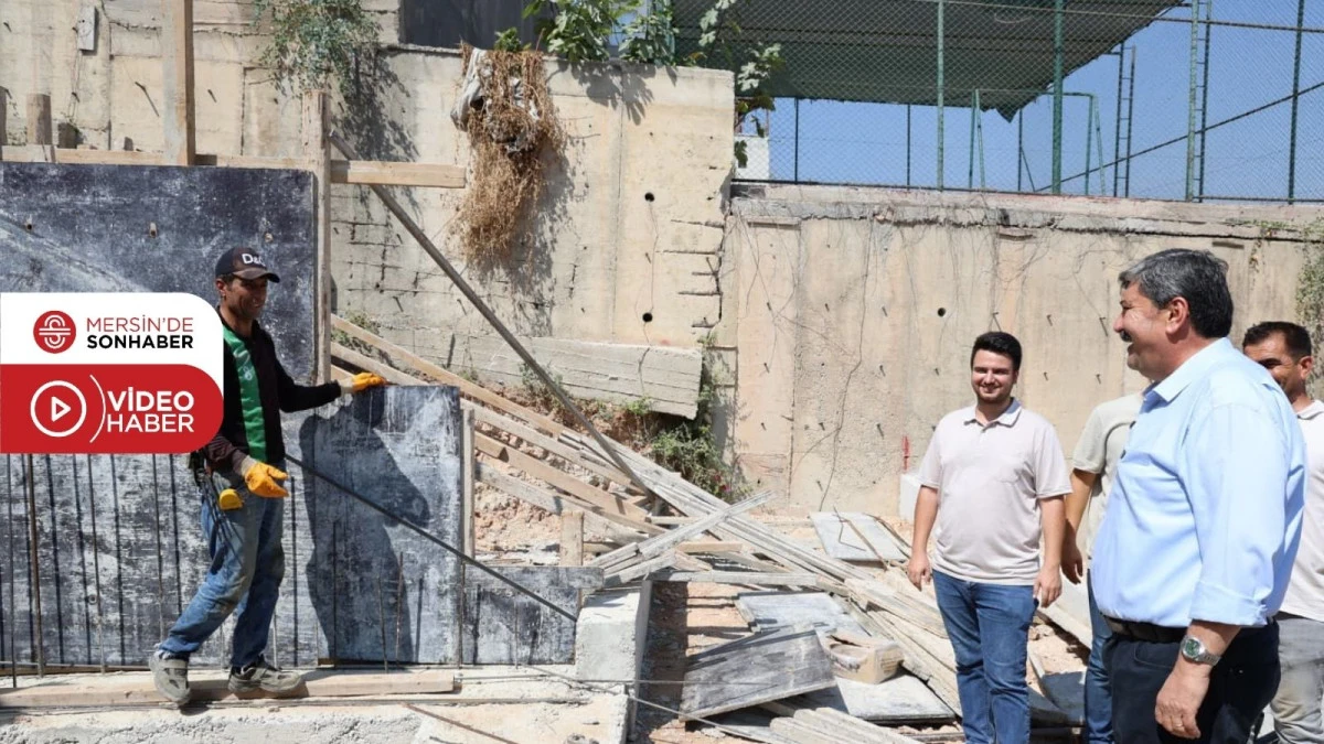 TOROSLAR BELEDİYESİNDEN ÇUKUROVA MAHALLESİ’NE ESTETİK DOKUNUŞ